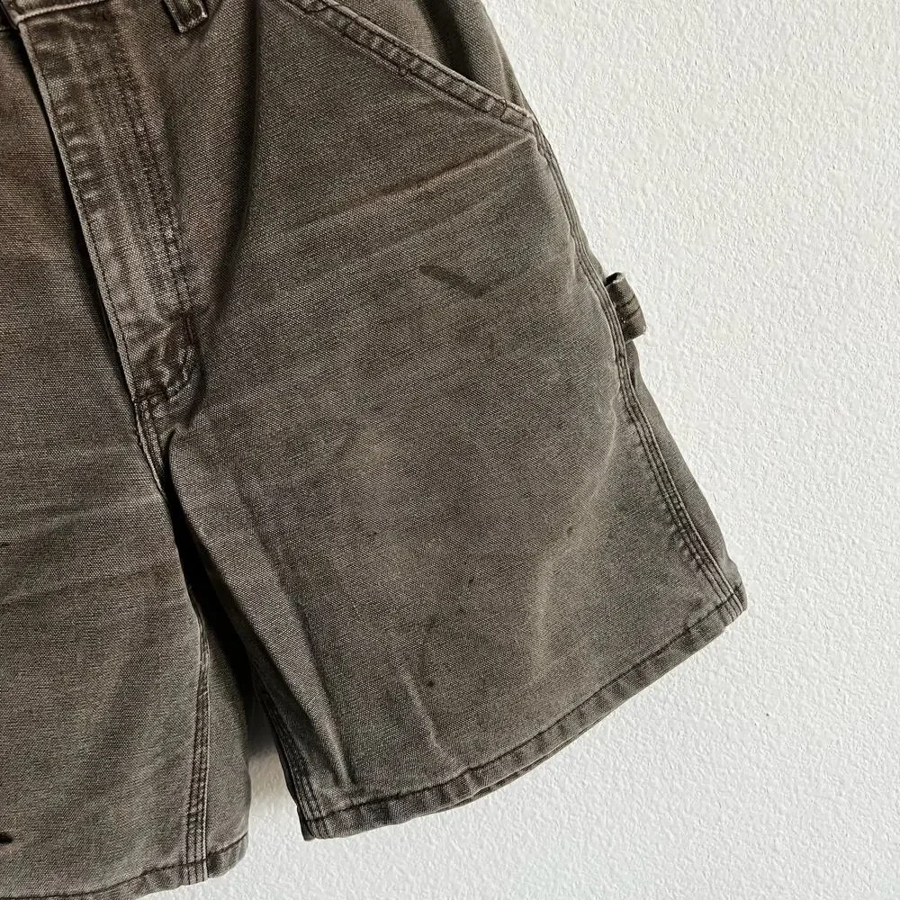 Carhartt B24 CHT brown work wear carpenter shorts